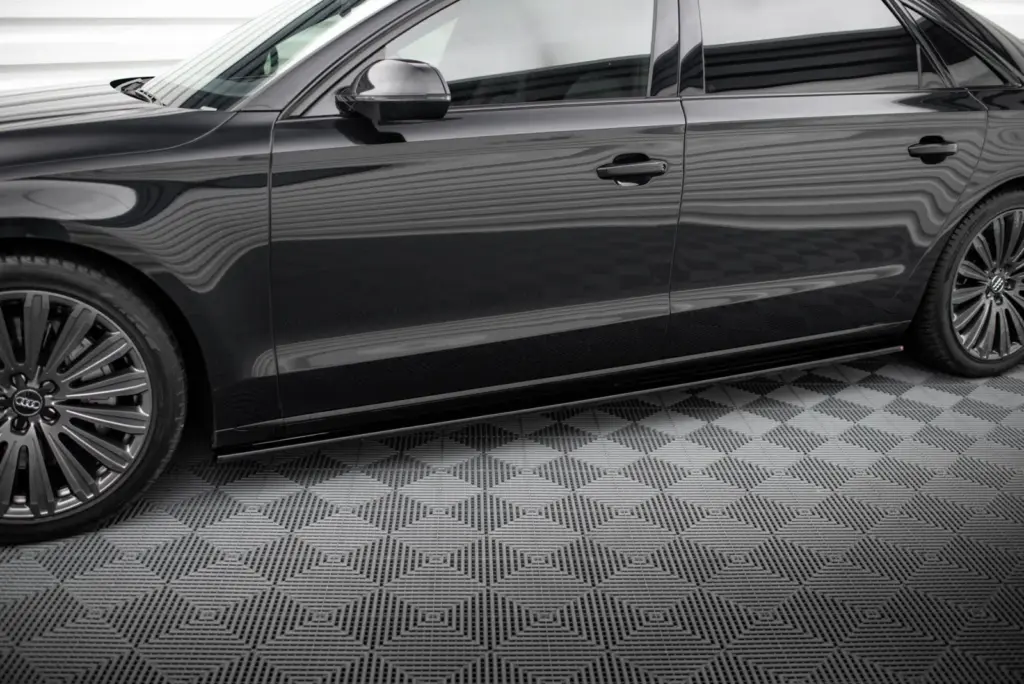 Side Skirts Diffusers compatible with Audi A8 Long D4
