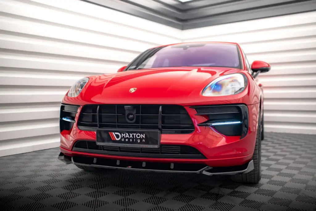 Front Splitter V.1 compatible with Porsche Macan GTS / Sport Design Mk1 Facelift