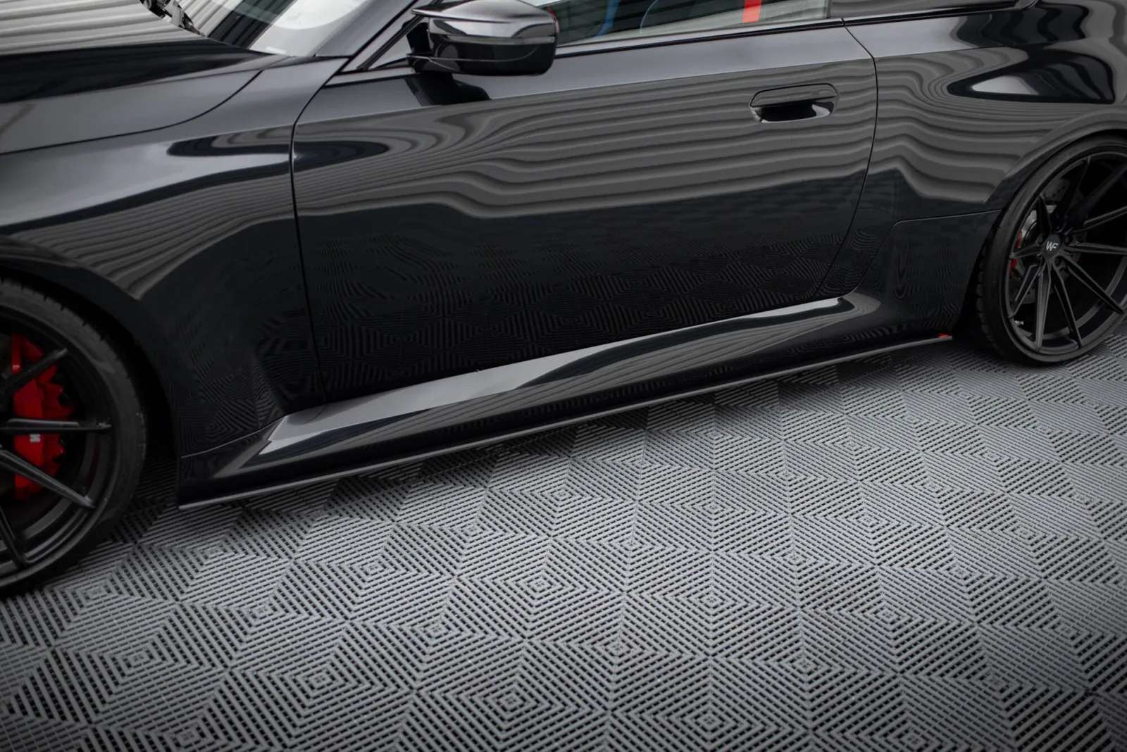 Side Skirts Diffusers Street Pro V.1 compatible with BMW M2 G87