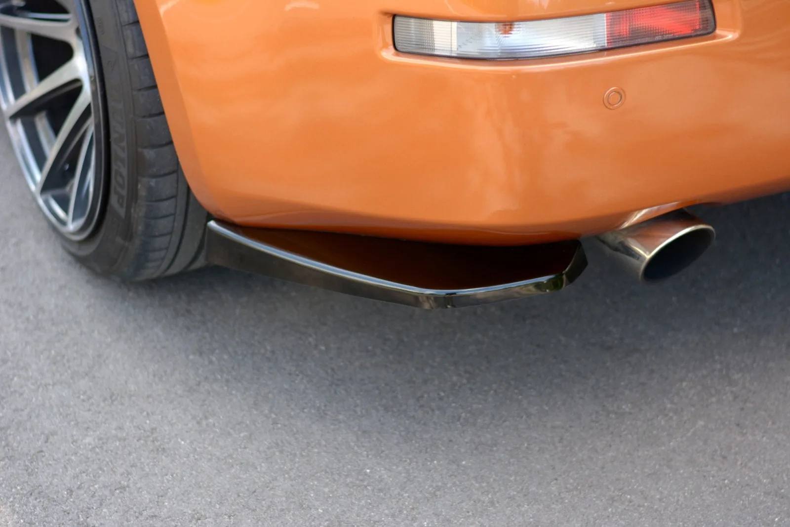 Rear Side Splitters compatible with Nissan 350Z