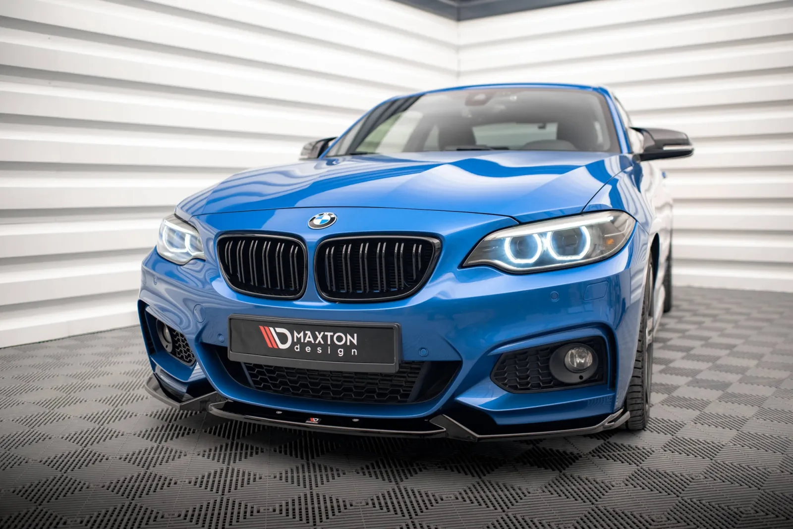 Front Splitter V.2 compatible with BMW 2 M-Pack F22
