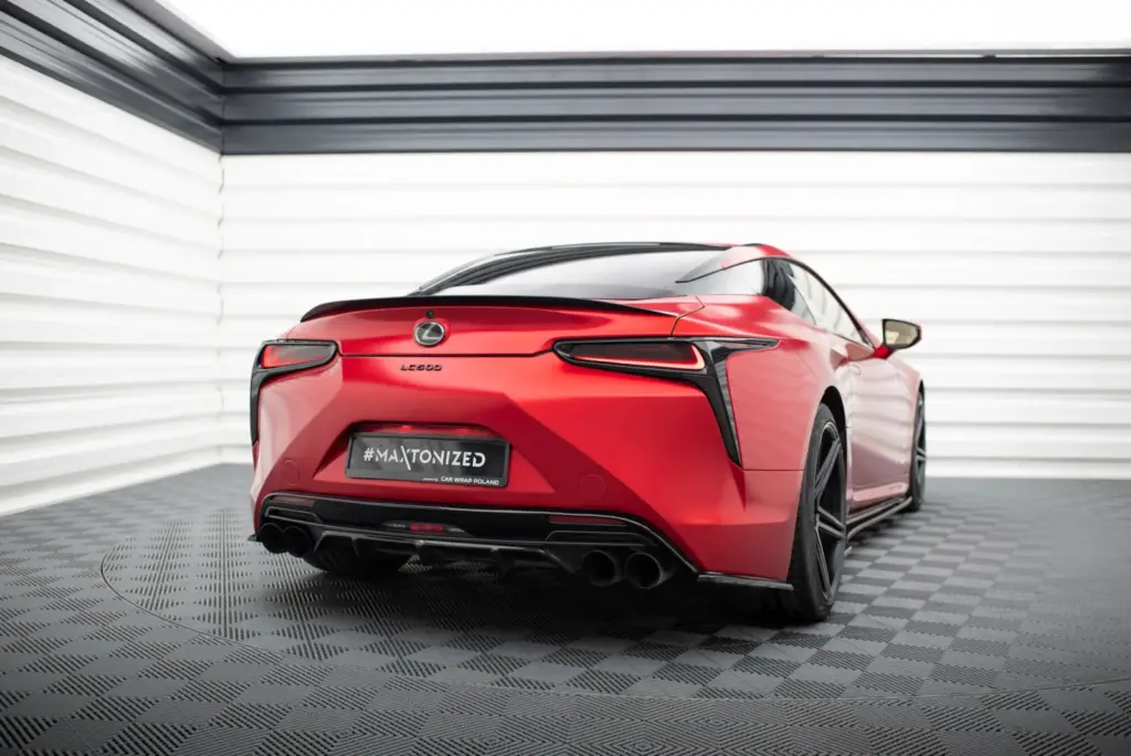 Rear Side Splitters compatible with Lexus LC 500
