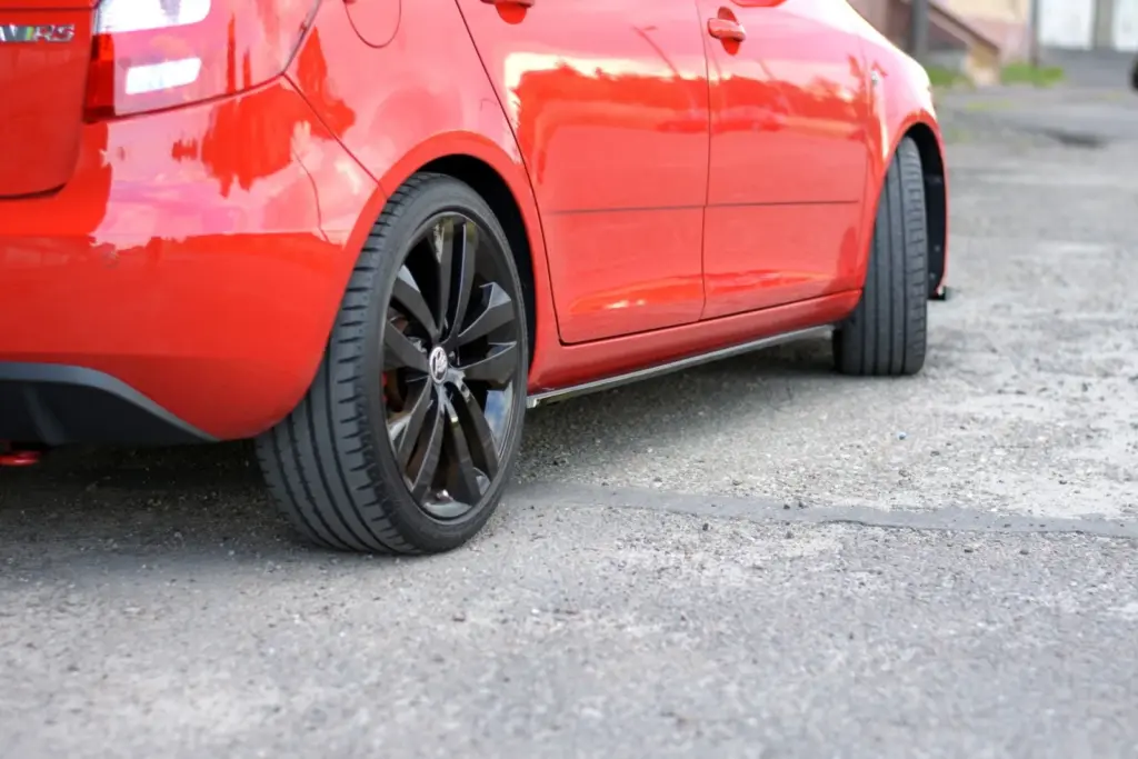 Side Skirts Diffusers compatible with Skoda Fabia RS Mk2