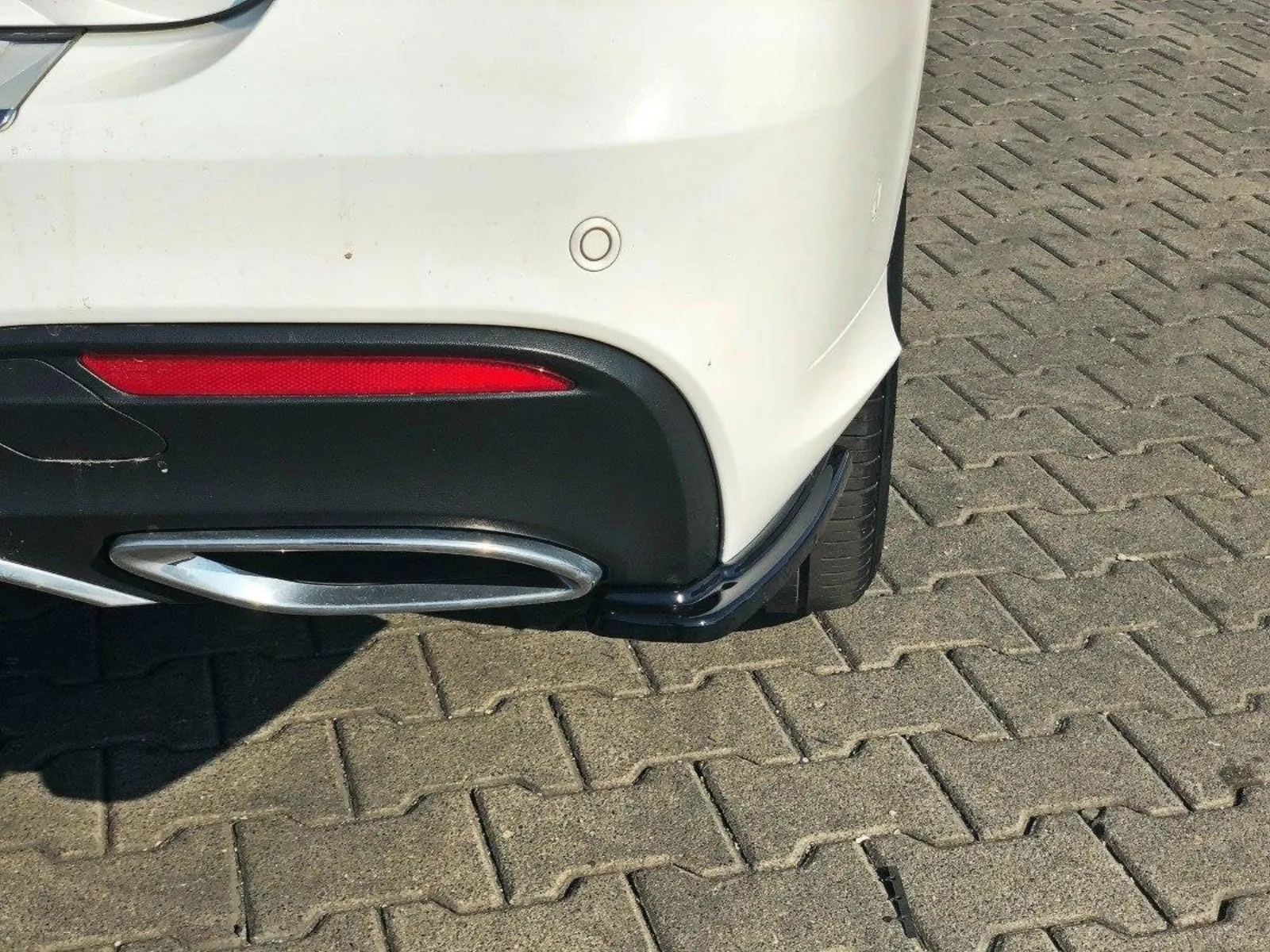 Rear Splitters compatible with Mercedes GLE W166 AMG-Line