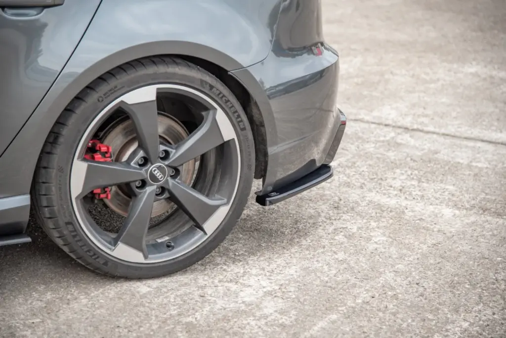 Rear Side Splitters V.2 compatible with Audi RS3 8V Sportback
