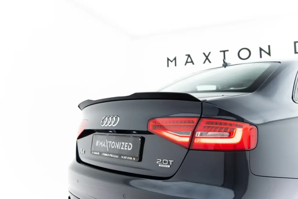 Spoiler Cap compatible with Audi A4 Sedan B8 / B8 Facelift