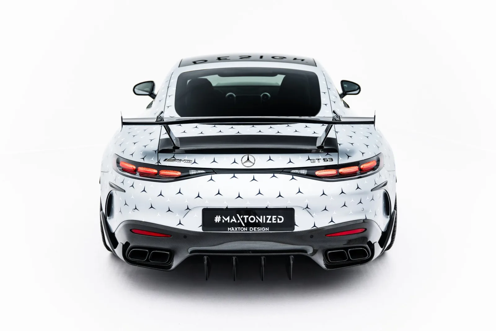 Prepreg Carbon Rear Diffuser compatible with Mercedes-AMG GT 63 / 55 / 63 S E Performance C192