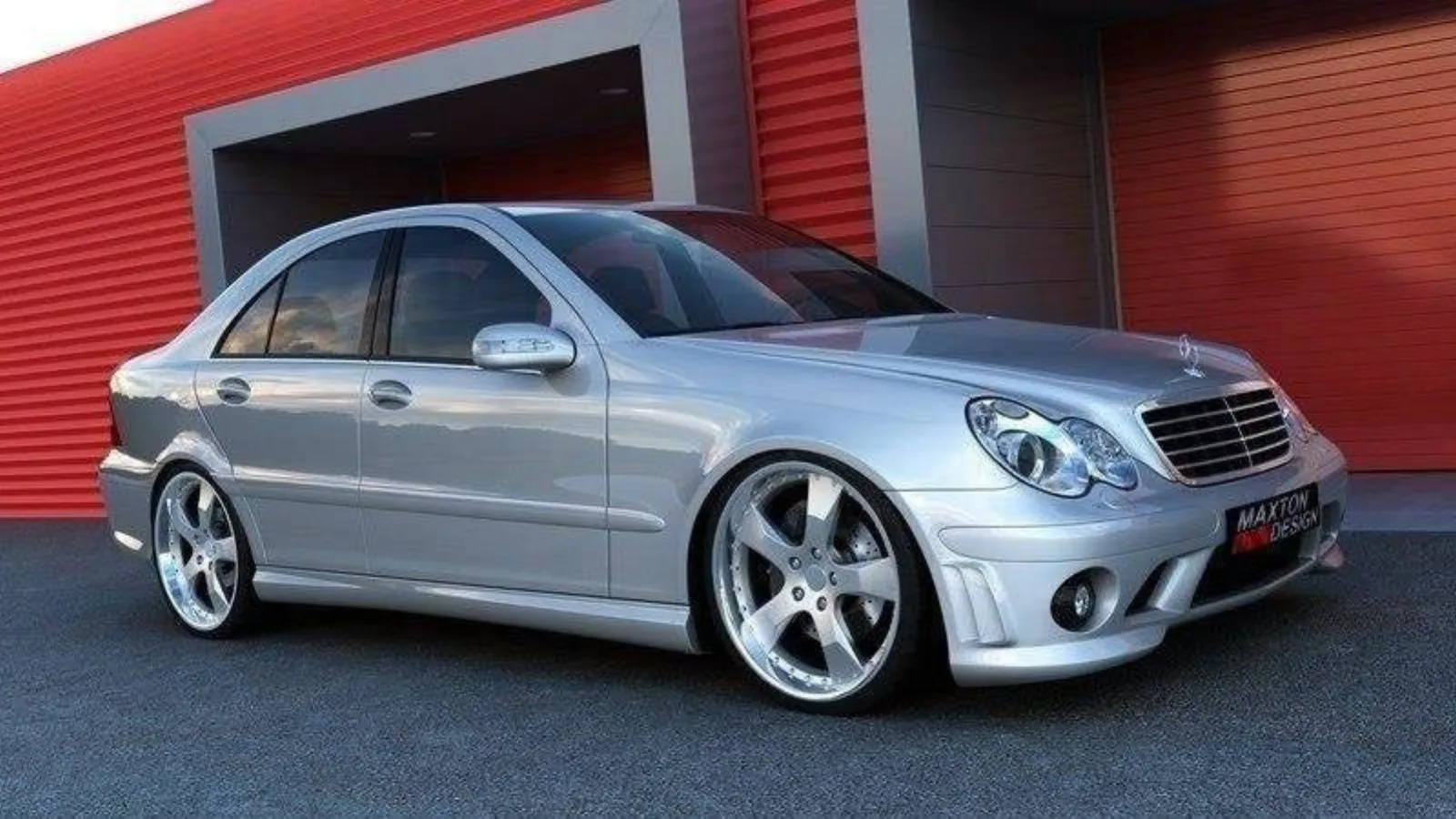 Body Kit compatible with Mercedes-Benz C-Class W203