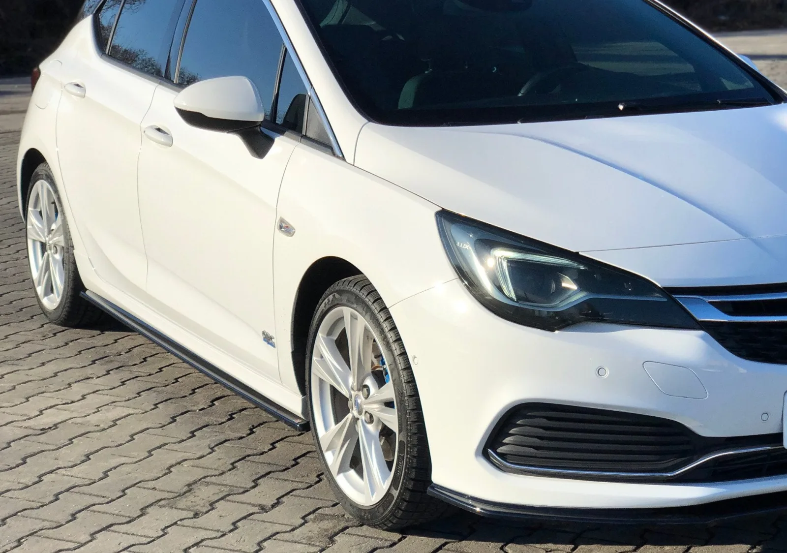 Side Skirts Diffusers compatible with OPEL ASTRA K OPC-LINE