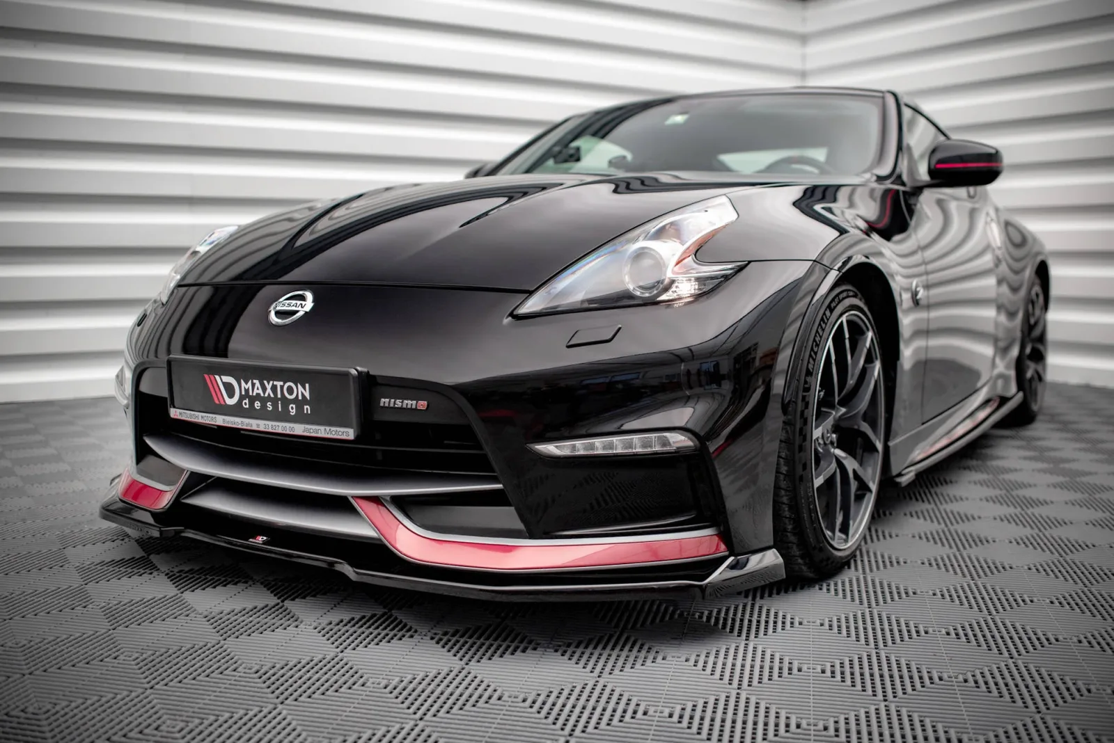 Front Splitter V.1 compatible with Nissan 370Z Nismo Facelift