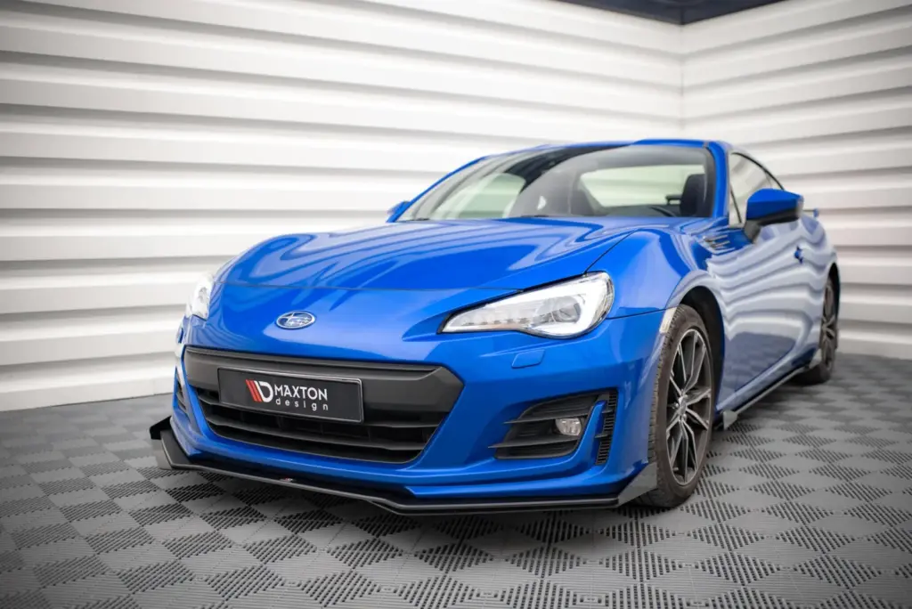 Front Splitter Street Pro V.1 + Flaps compatible with Subaru BRZ Mk1 Facelift