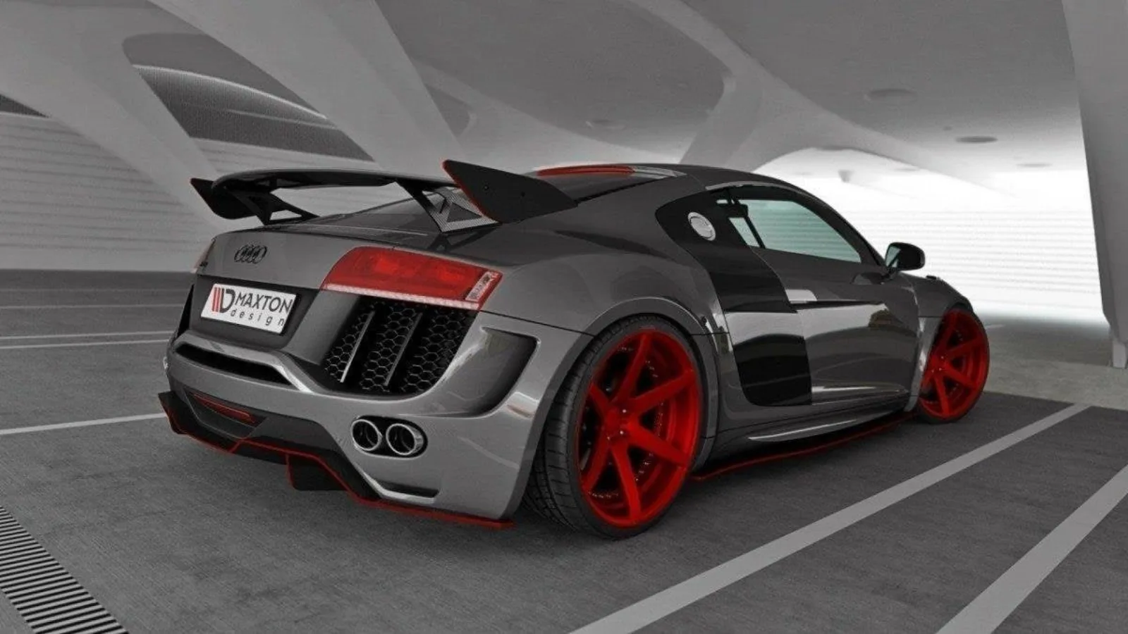 Spoiler compatible with Audi R8 Mk.1