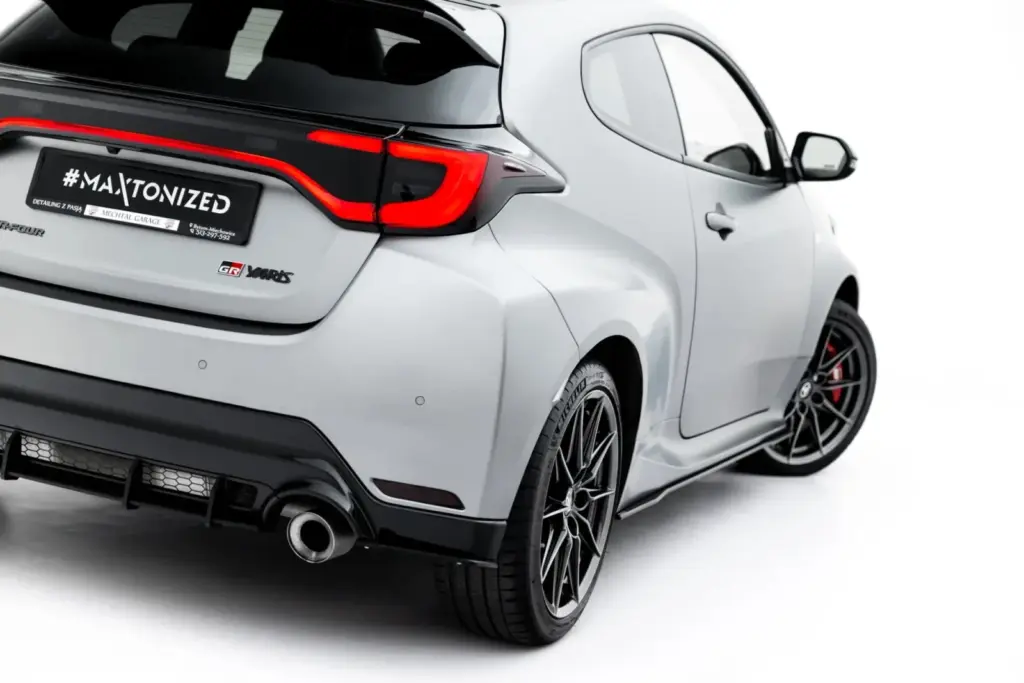 Rear Side Splitters Street Pro compatible with Toyota GR Yaris Mk4 Facelift