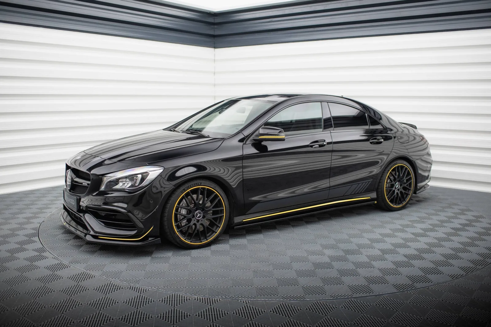 Set of Splitters compatible with Mercedes-AMG CLA 45 Aero C117 Facelift
