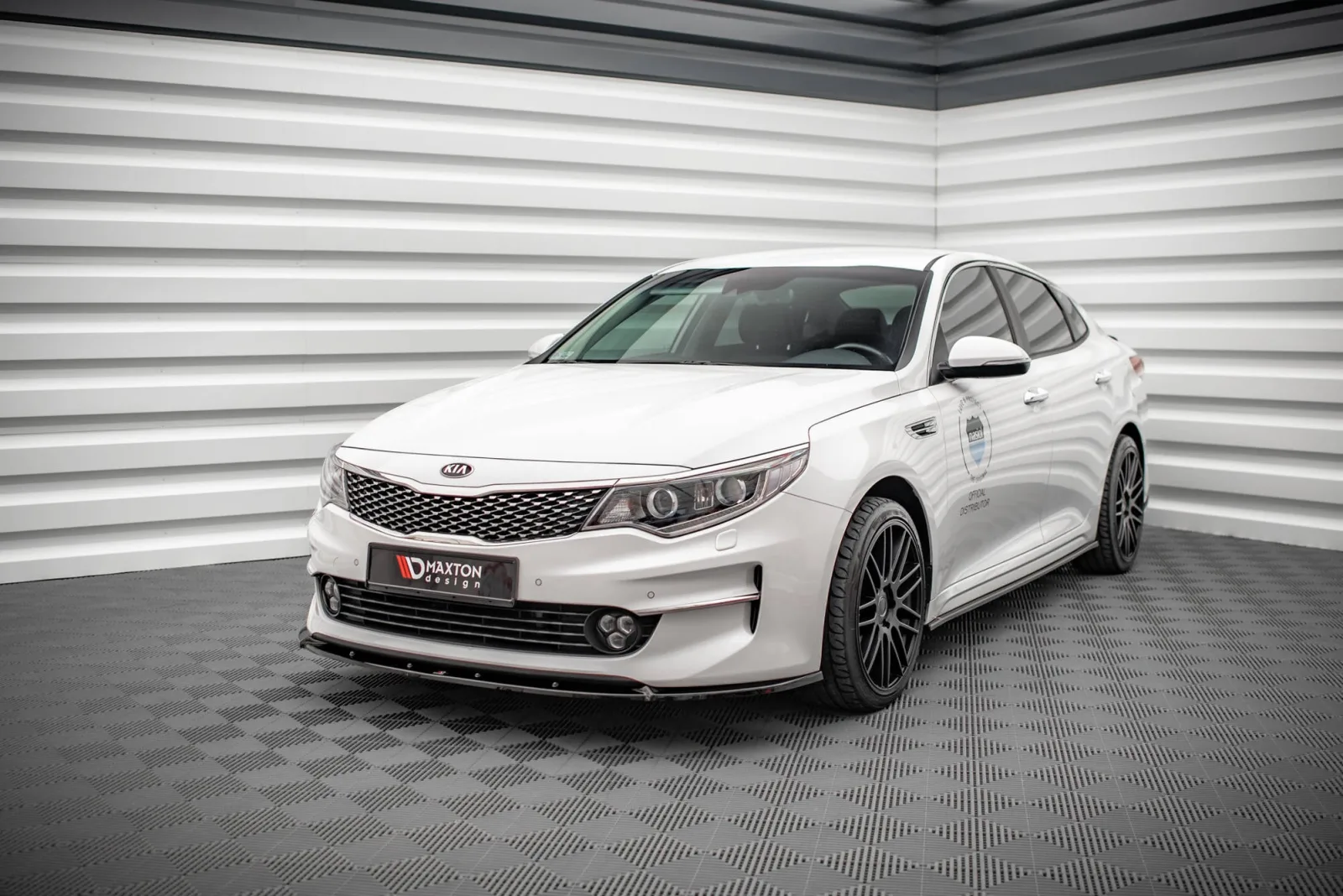 Front Splitter V.1 compatible with Kia Optima Mk4