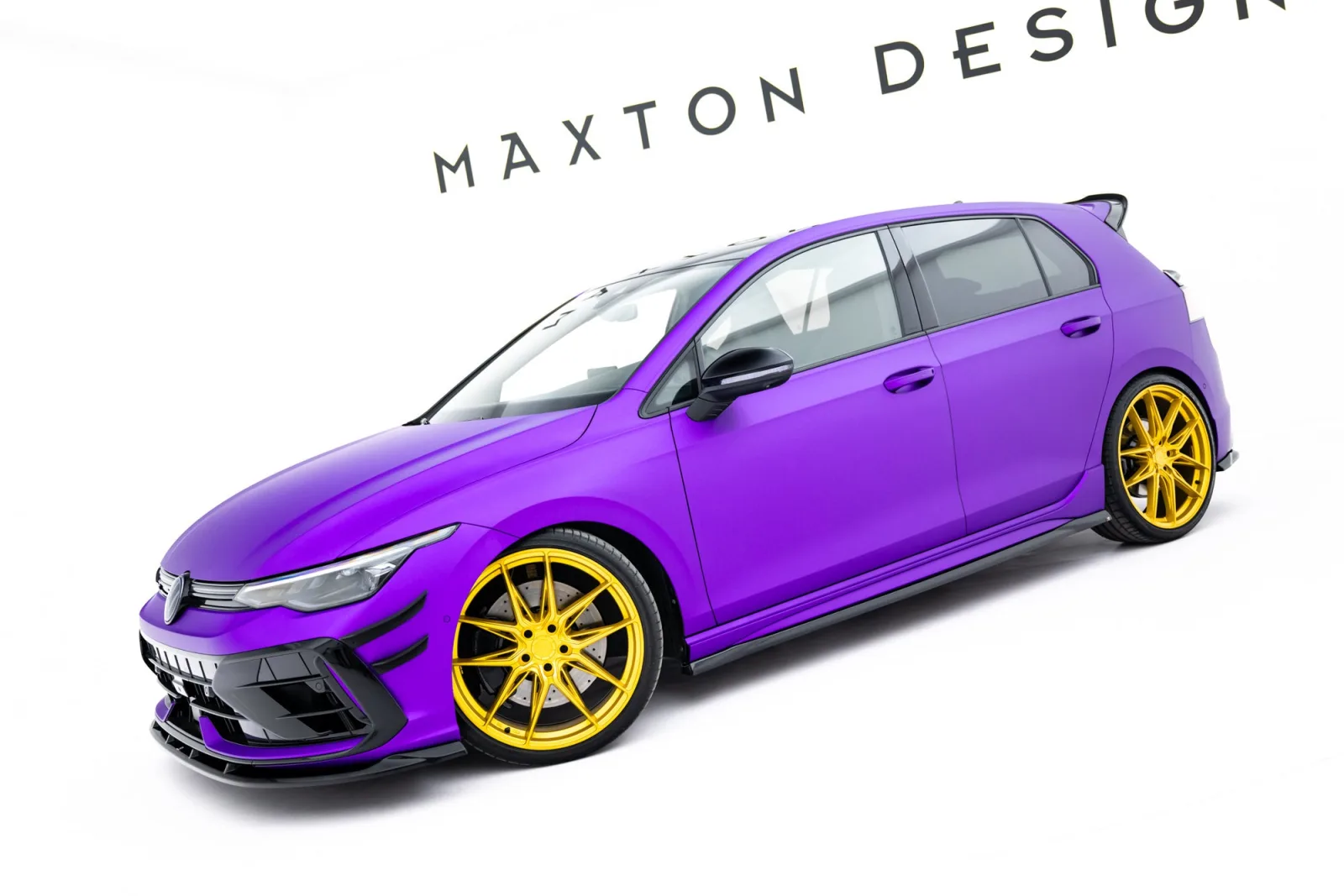 Set of Splitters V.2 compatible with Volkswagen Golf R Hatchback Mk8 Facelift