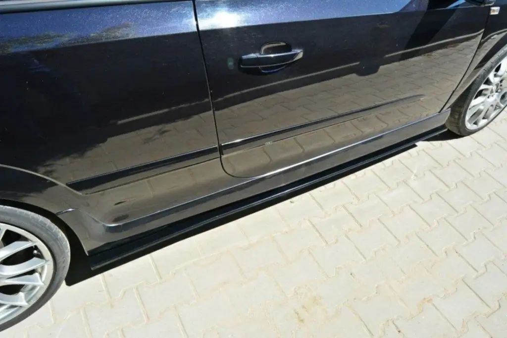 Side Skirts Diffusers compatible with Opel Astra H (For OPC / VXR)