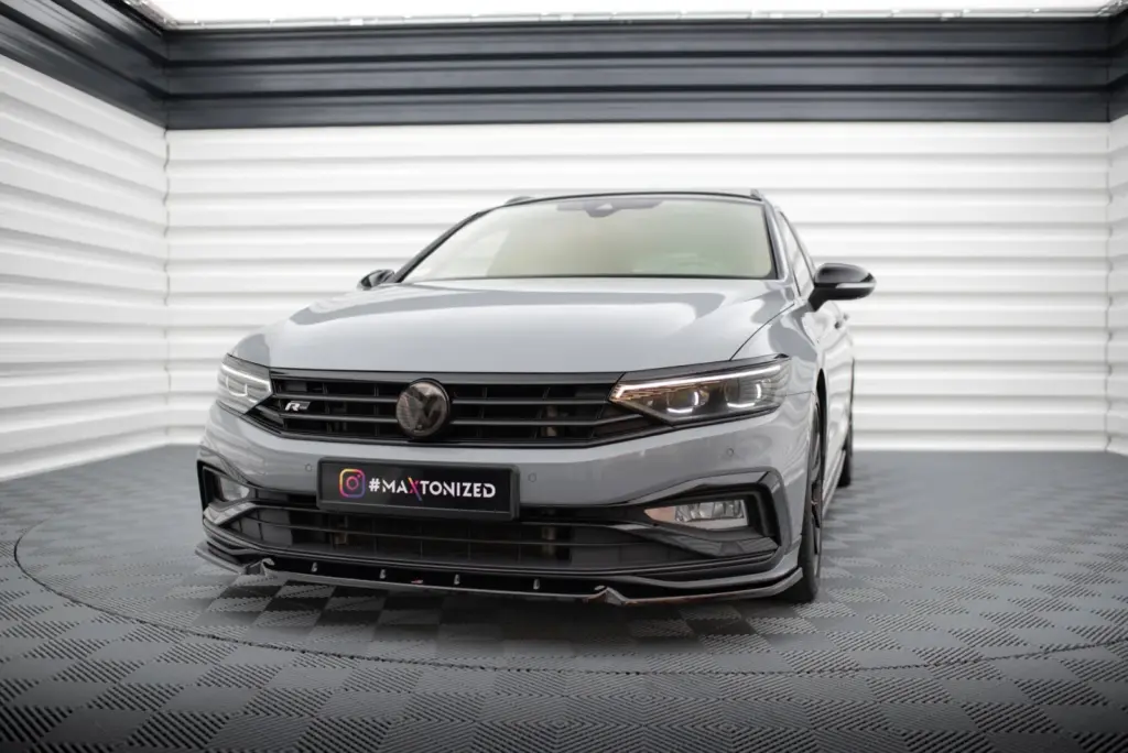 Front Splitter V.1 compatible with Volkswagen Passat R-Line B8 Facelift