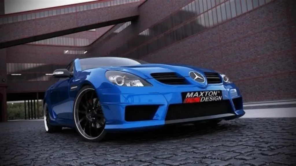 Front Bumper compatible with Mercedes SLK R171 (SLK R172 AMG Look)