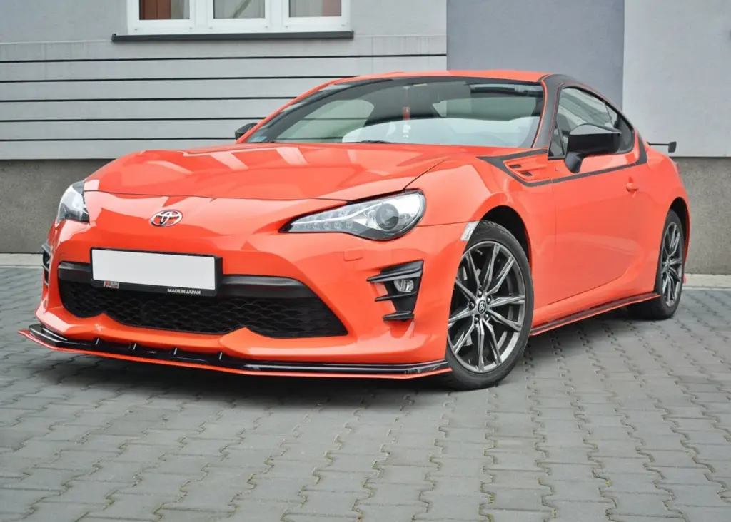 Front Splitter V.4 compatible with Toyota GT86 Facelift
