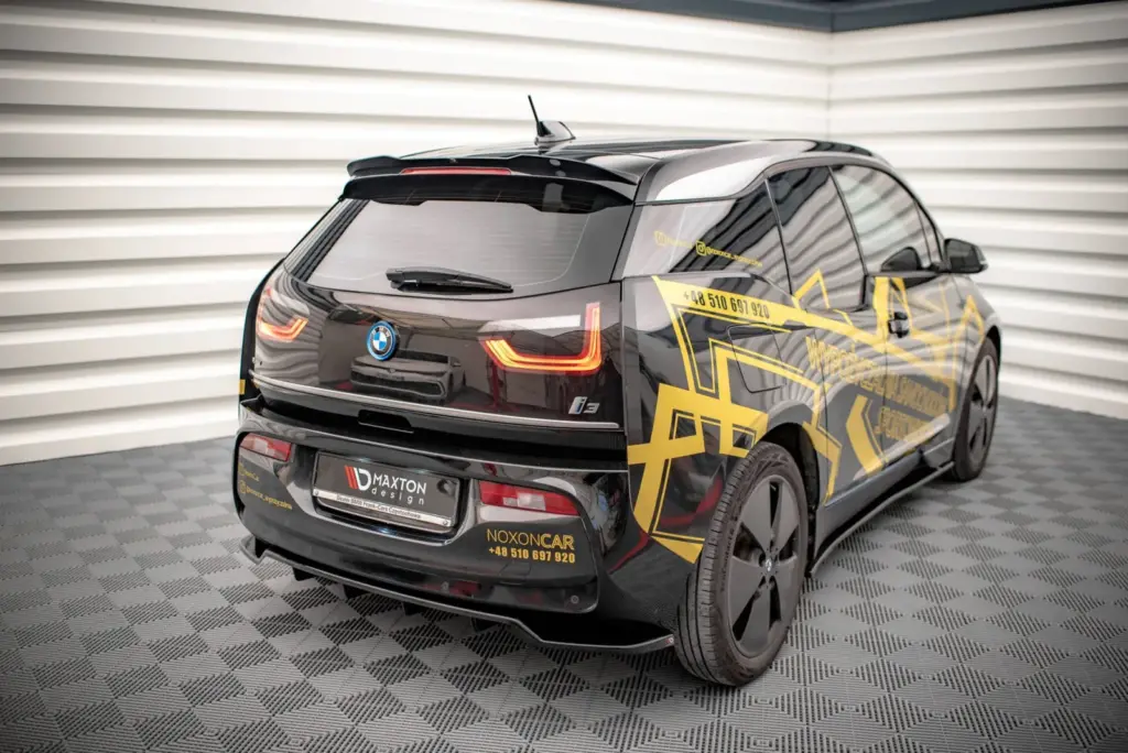 Rear Splitter (With Diffuser) compatible with BMW i3 Mk1 Facelift