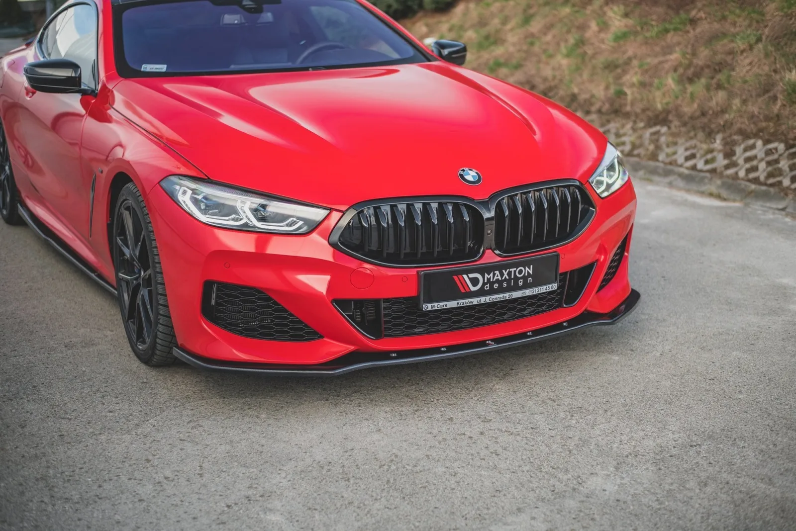 Front Splitter V.1 compatible with BMW 8 Coupe G15 / 8 Gran Coupe M-pack G16