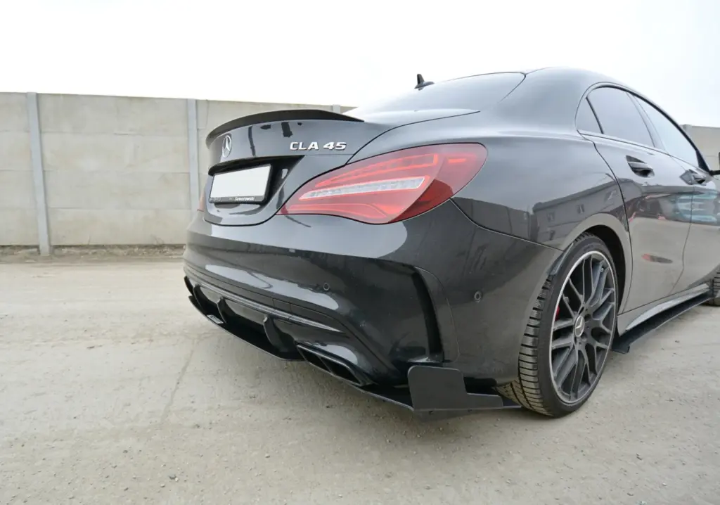Rear Side Splitters Racing compatible with Mercedes CLA A45 AMG C117 Facelift