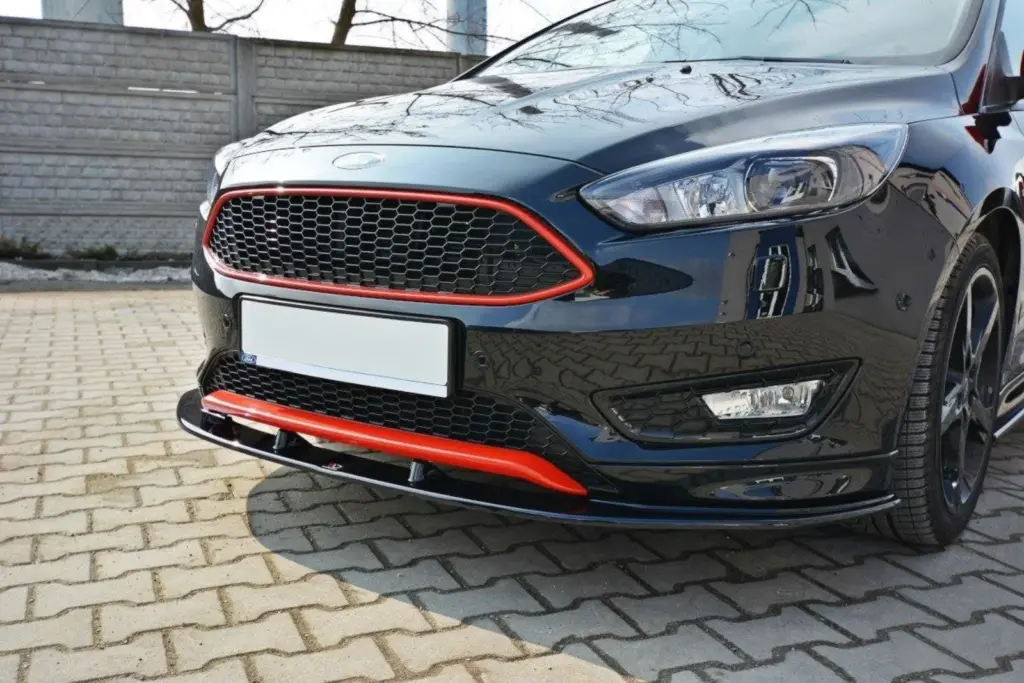 Front Splitter V.1 compatible with Ford Focus ST-Line Mk3 Facelift