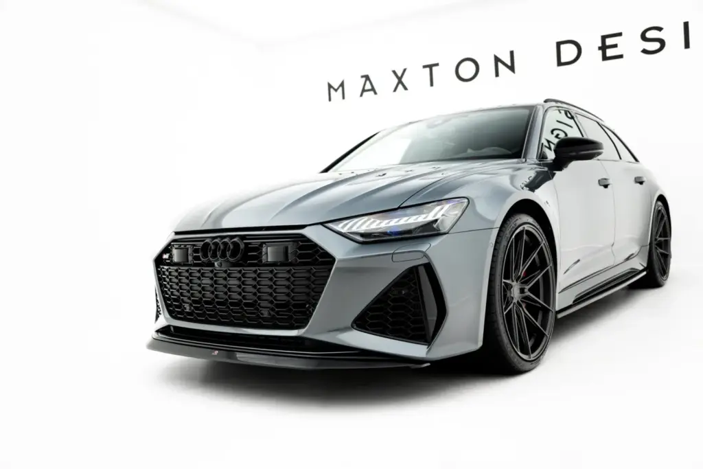 Front Splitter V.3 compatible with Audi RS6 C8 / C8 Facelift