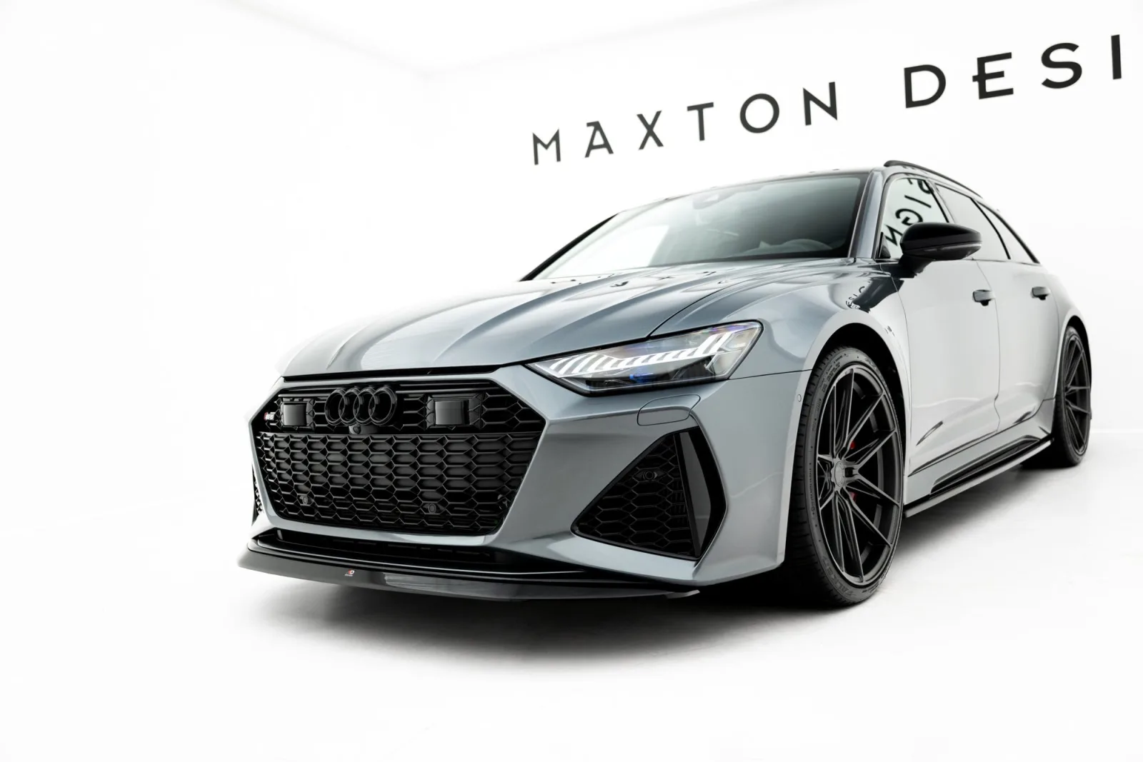 Front Splitter V.3 compatible with Audi RS6 C8 / C8 Facelift