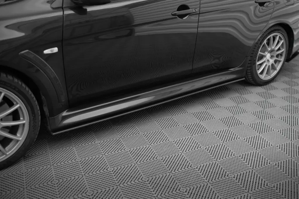 Side Skirts Diffusers Street Pro compatible with Mitsubishi Lancer EVO X