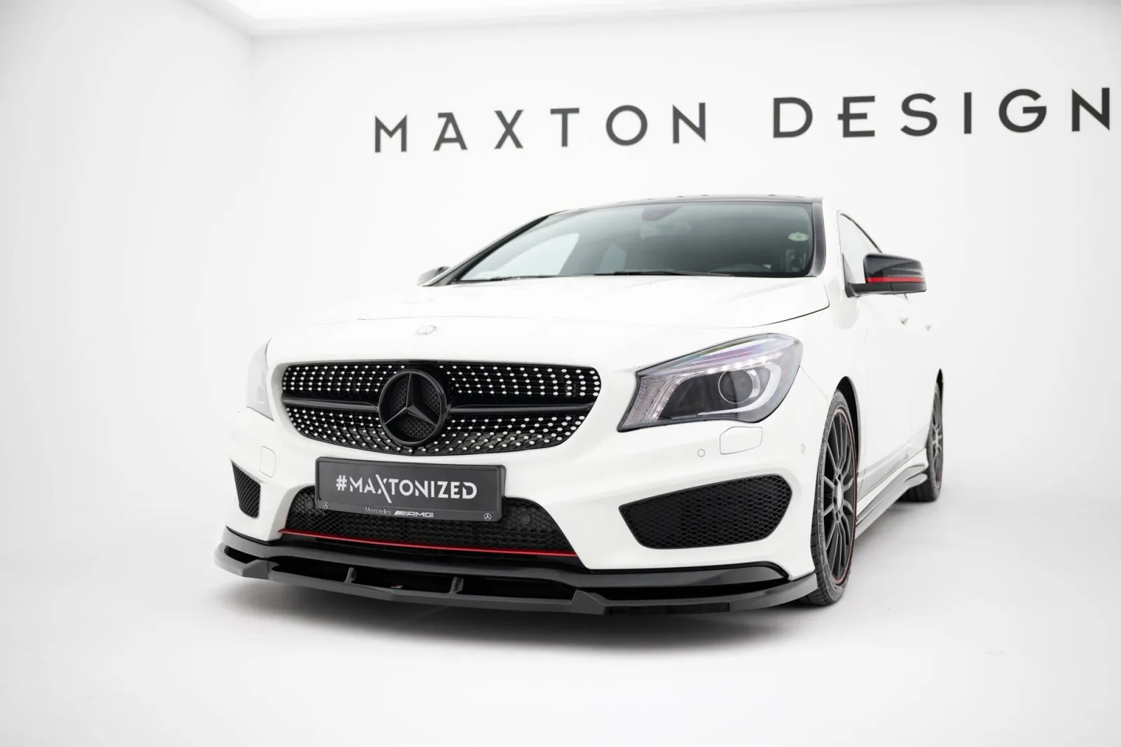 Front Splitter compatible with Mercedes-Benz CLA AMG-Line C117