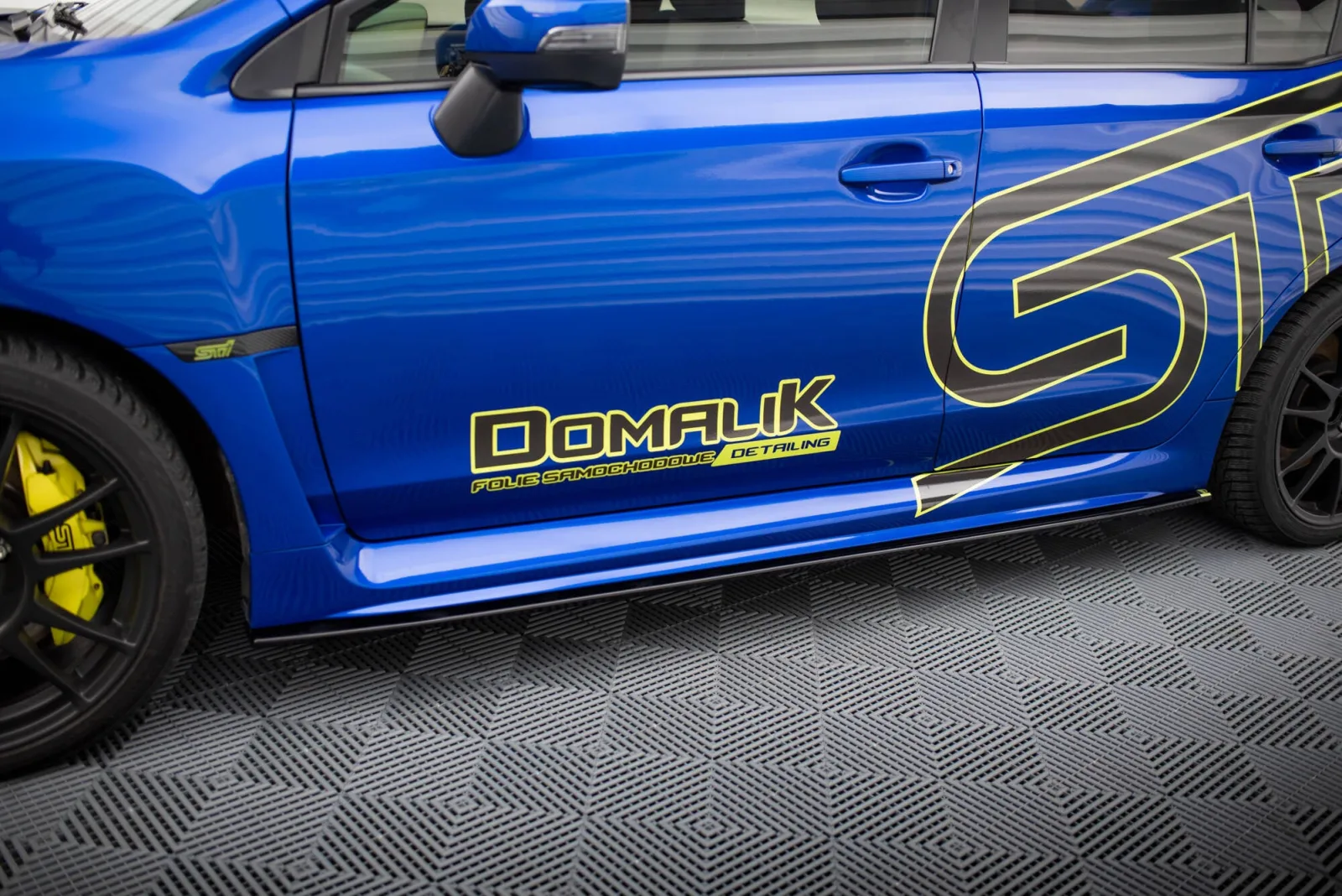 Side Skirts Diffusers V.2 compatible with Subaru WRX STI Mk1