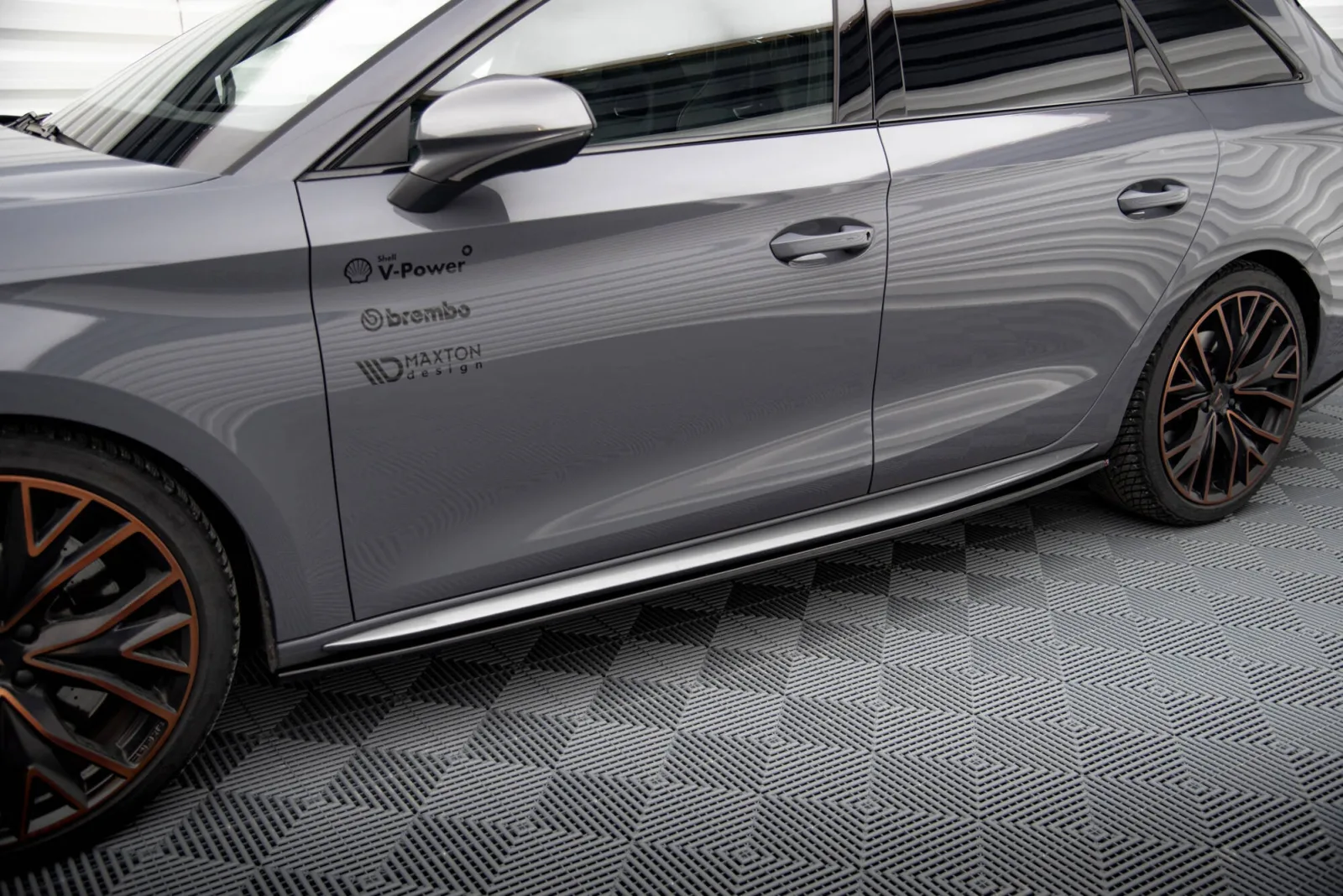 Side Skirts Diffusers compatible with Cupra Leon Aero Mk1