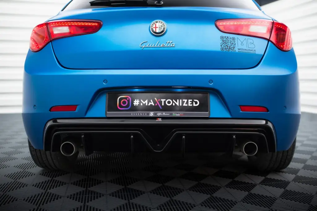 Rear Valance compatible with Alfa Romeo Giulietta (Exhaust On Both Sides Version)