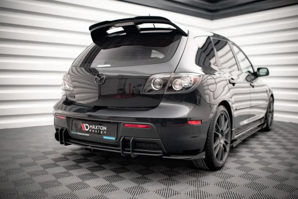 Rear Diffuser Street Pro compatible with Mazda 3 MPS Mk1 Version USA