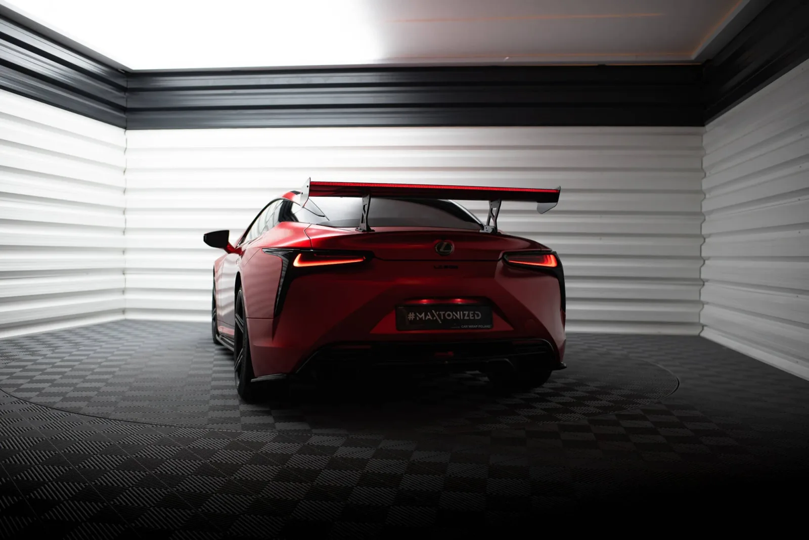Carbon Spoiler + LED compatible with Lexus LC