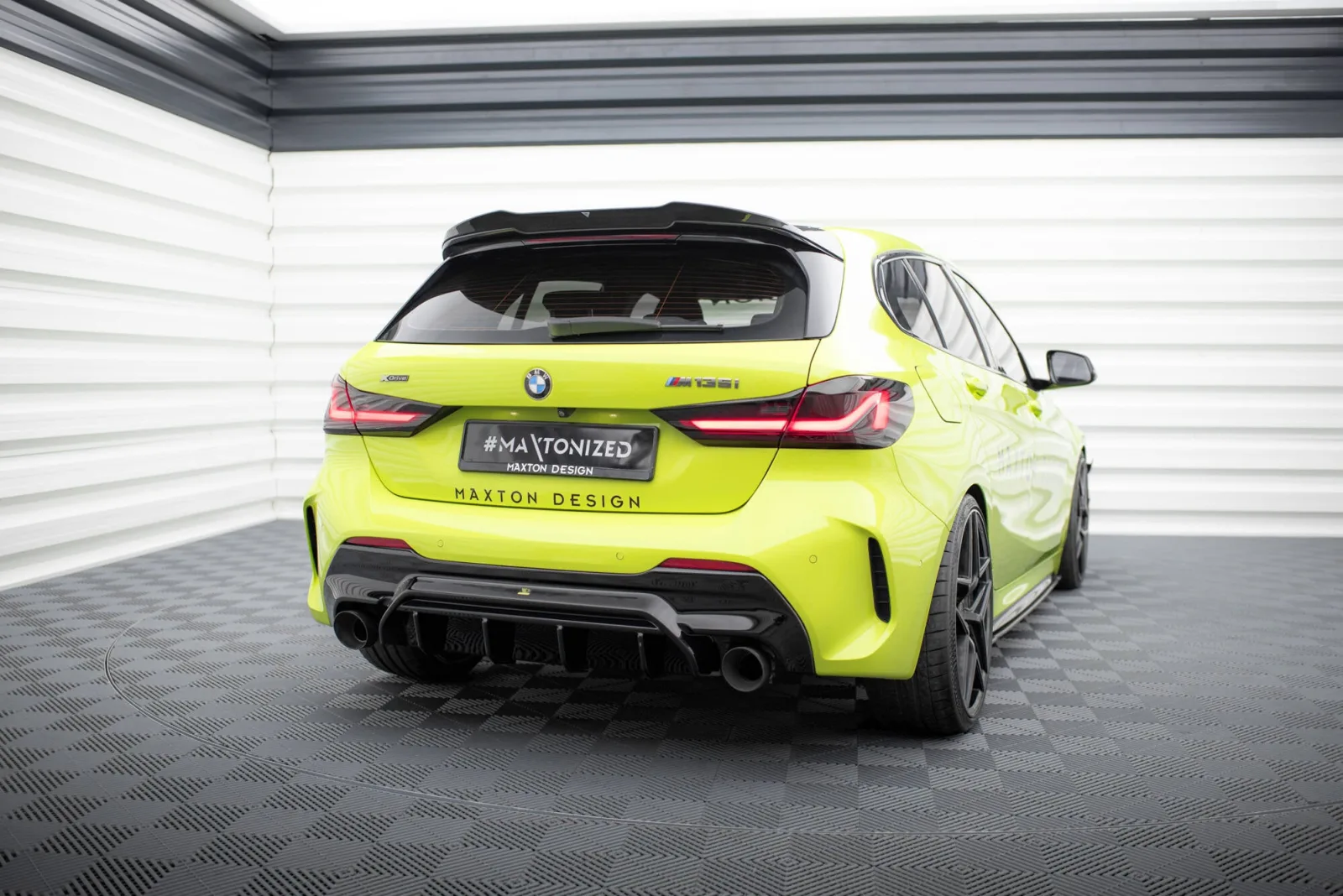 Rear Valance V.1 compatible with BMW 1 F40 M-Pack/ M135i