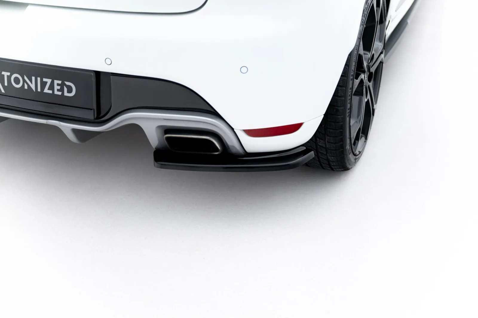 Rear Side Splitters compatible with Renault Clio RS Mk4