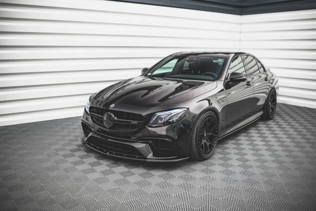 Front Splitter V.3 compatible with Mercedes-Benz E63 AMG Estate/Sedan S213/W213