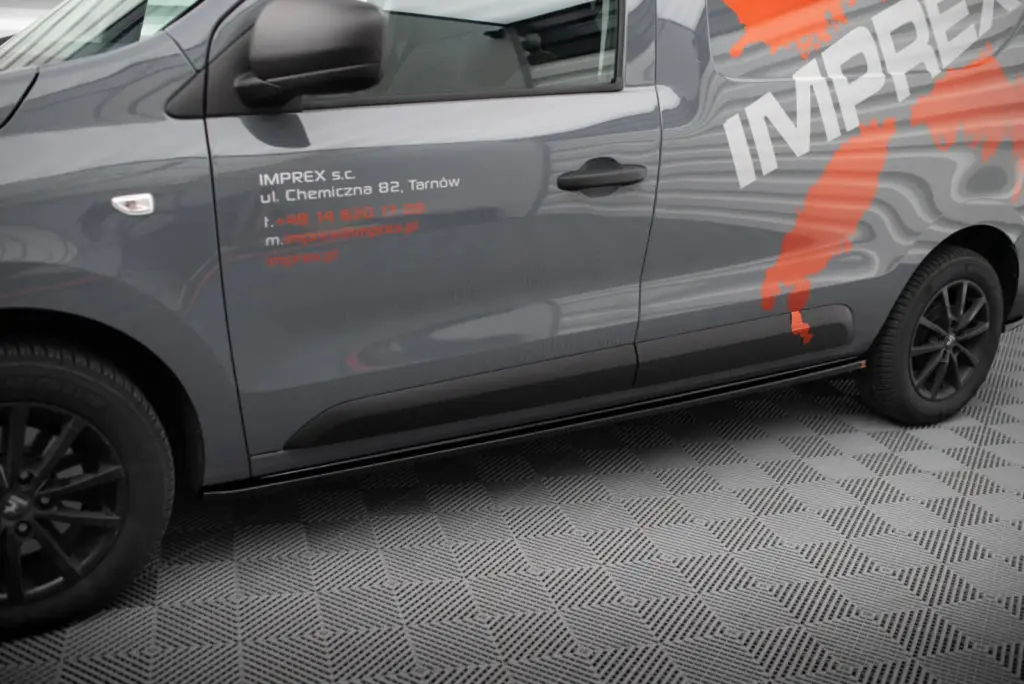 Side Skirts Diffusers compatible with Renault Express Mk2