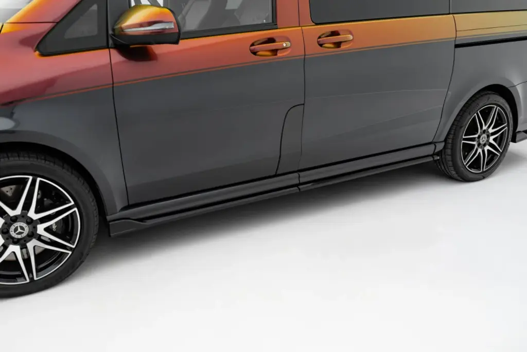Side Skirts Diffusers compatible with Mercedes-Benz V-Class Long AMG-Line W447