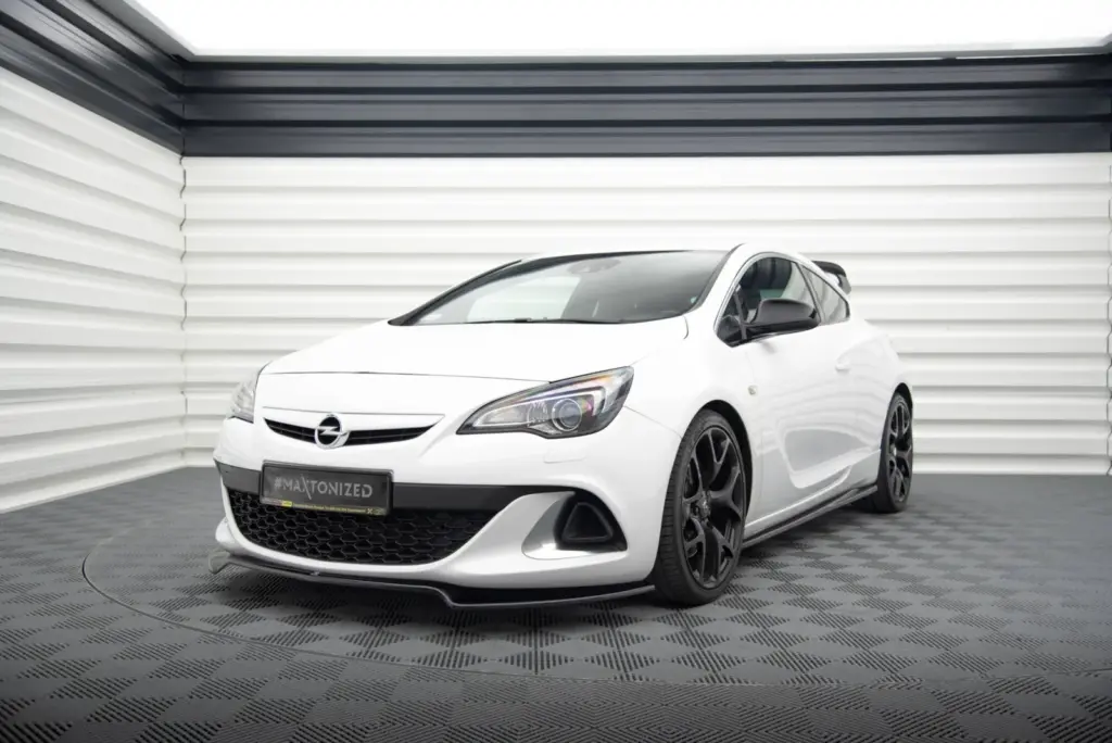 Front Splitter V.2 compatible with Opel Astra J OPC/VXR