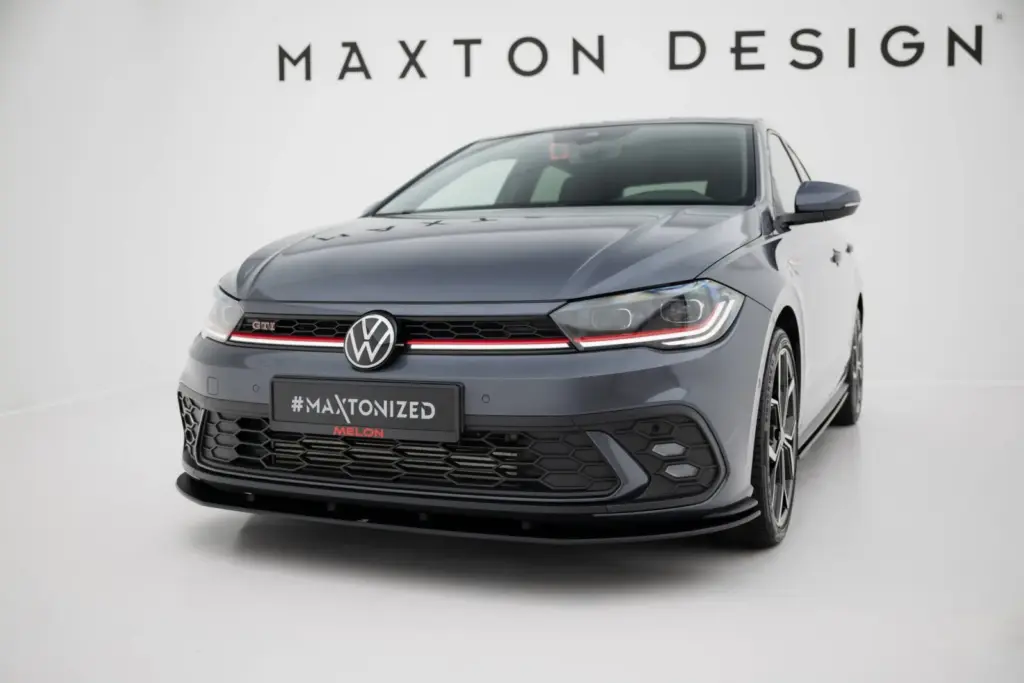 Front Splitter Street Pro compatible with Volkswagen Polo GTI Mk6 Facelift