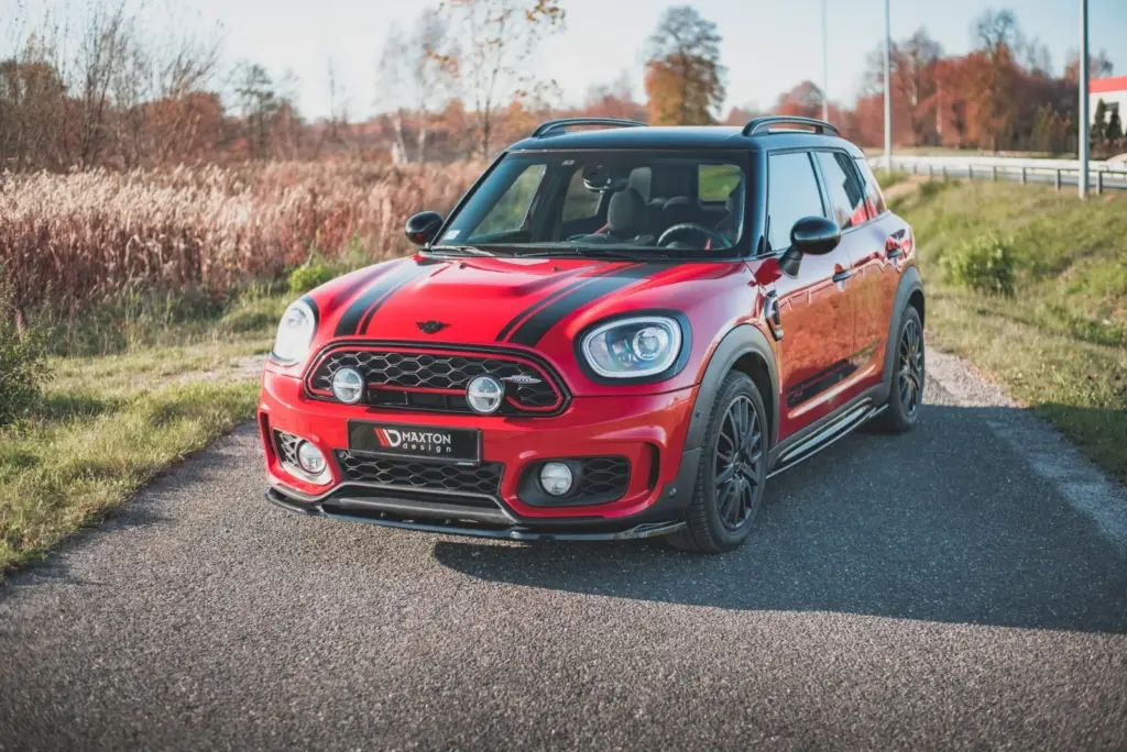 Front Splitter V.2 compatible with Mini Countryman Mk2 F60 JCW