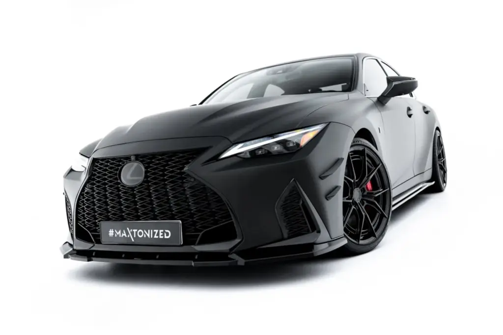 Front Splitter V.1 compatible with Lexus IS 500 Mk3 Facelift 2 (XE30)