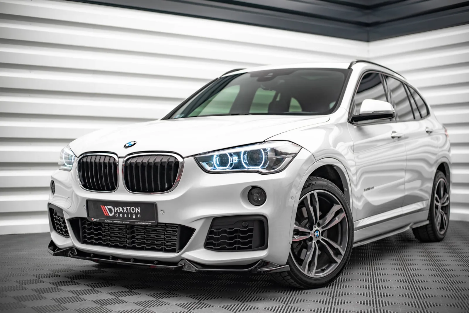 Front Splitter V.2 compatible with BMW X1 M-Pack F48
