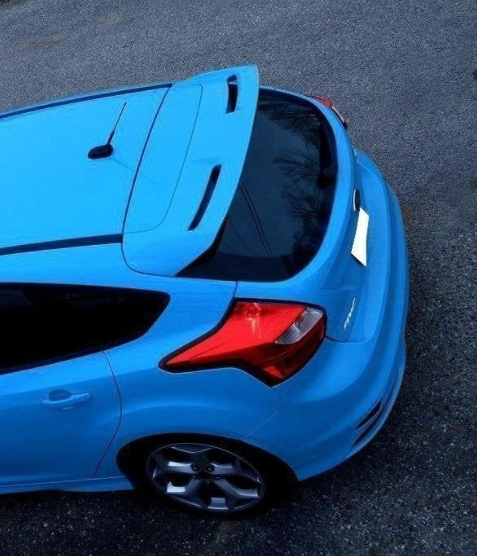 Spoiler compatible with Ford Focus MK3 ST Look