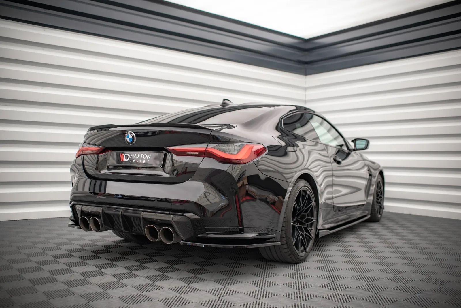 Rear Side Splitters V.1 compatible with BMW M4 G82 / G82 Facelift