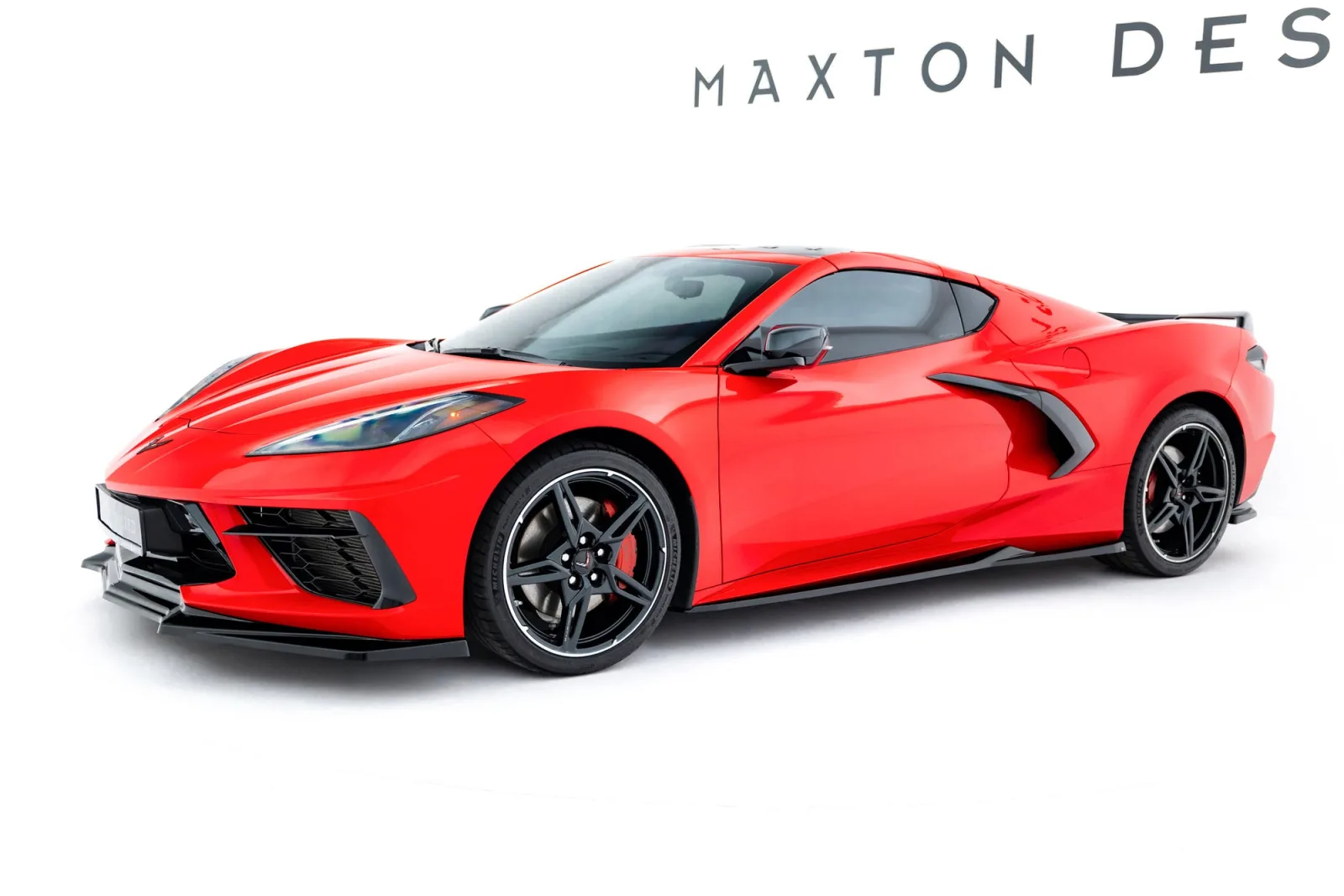 Set of Splitters compatible with Chevrolet Corvette C8
